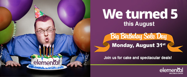 Birthday Bash on Monday at Elemental Birthday Bash on Monday at Elemental